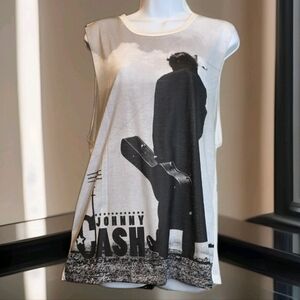 297. Johnny Cash "Walk The Line" tank top